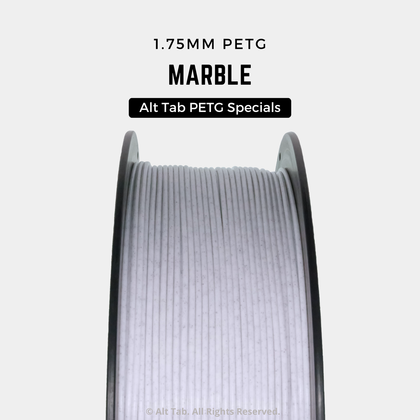 PETG Special – Marble Infused (1.75mm 1KG Filament)