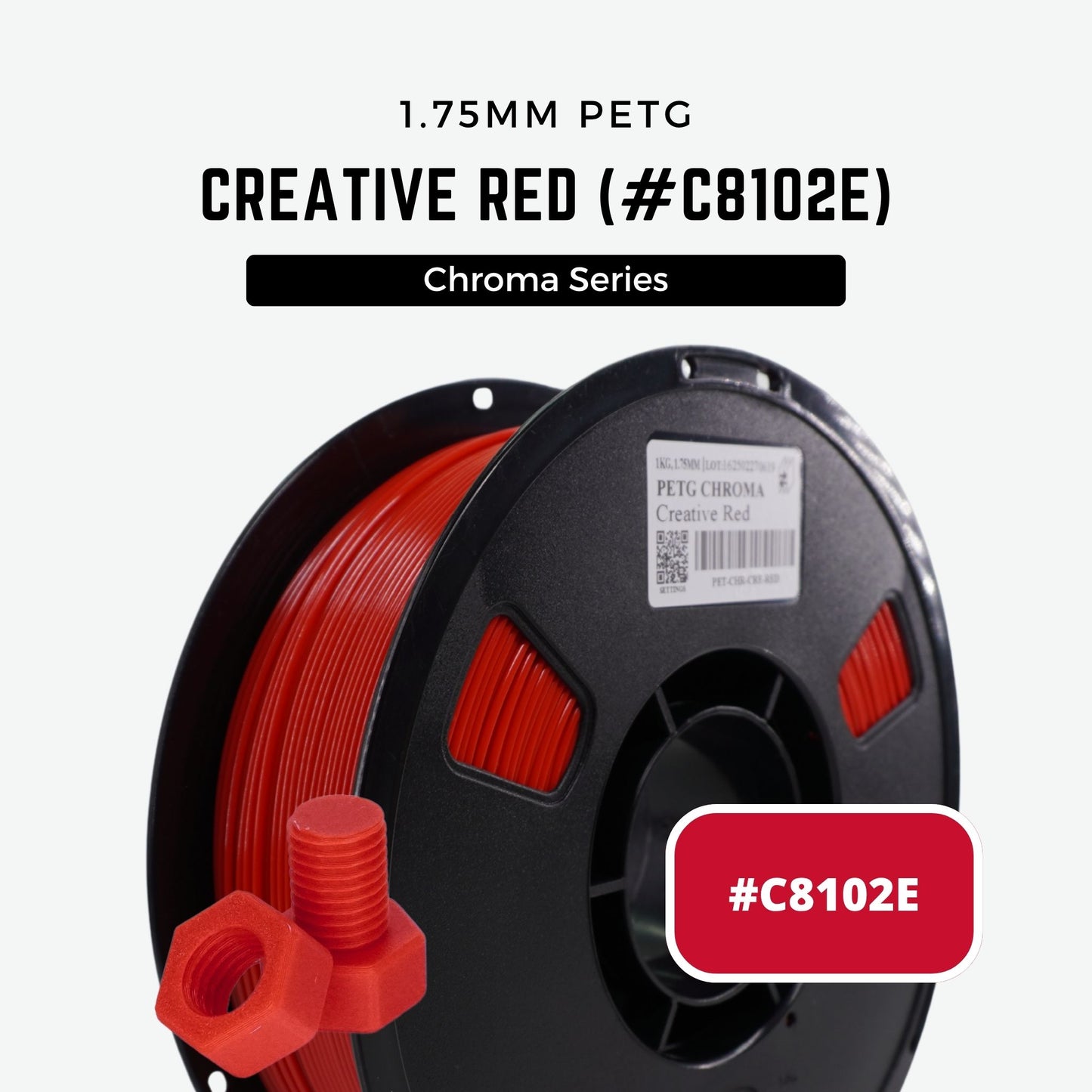 PETG 3D Printer Filament Basic Series (1.75mm 1KG)