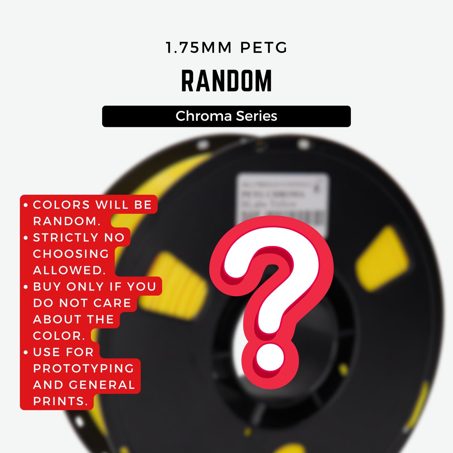 PETG 3D Printer Filament Basic Series (1.75mm 1KG)