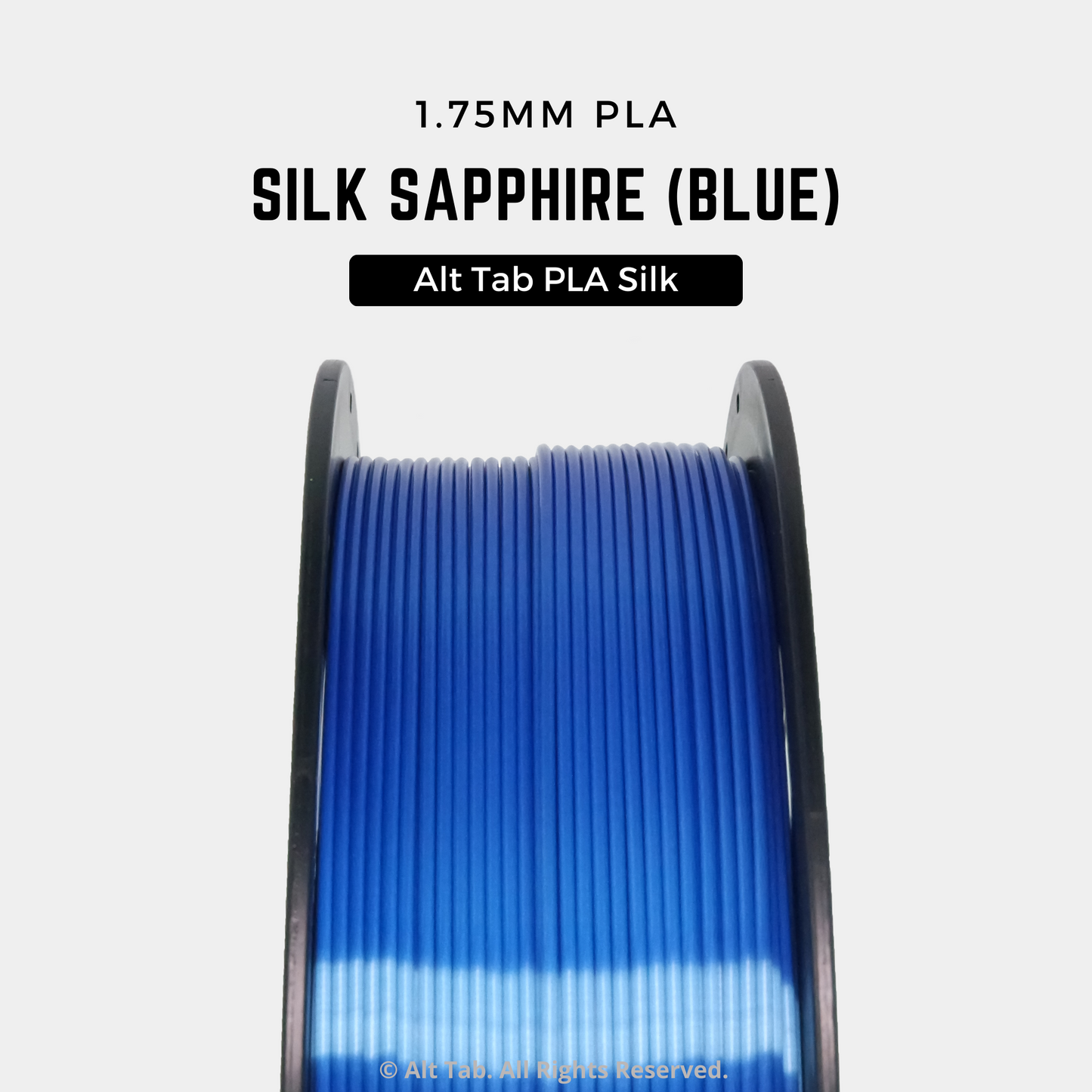 PLA Silk – Sapphire (Blue) (1.75mm 1KG Filament)