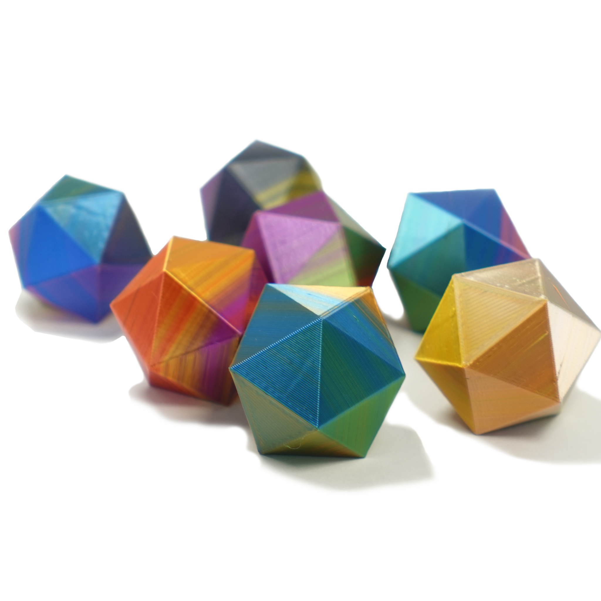 PLA Tri Color Silk Filament – ALT TAB Filaments