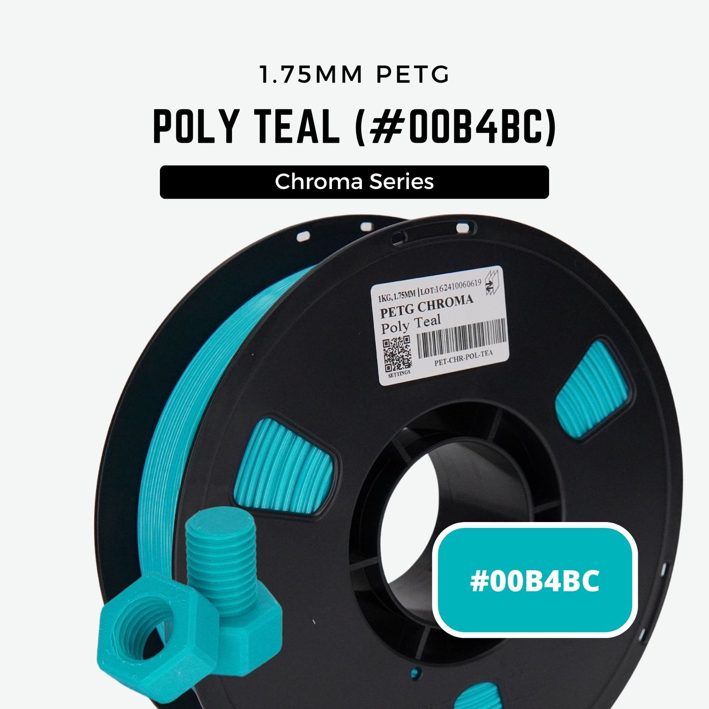 PETG 3D Printer Filament Basic Series (1.75mm 1KG)