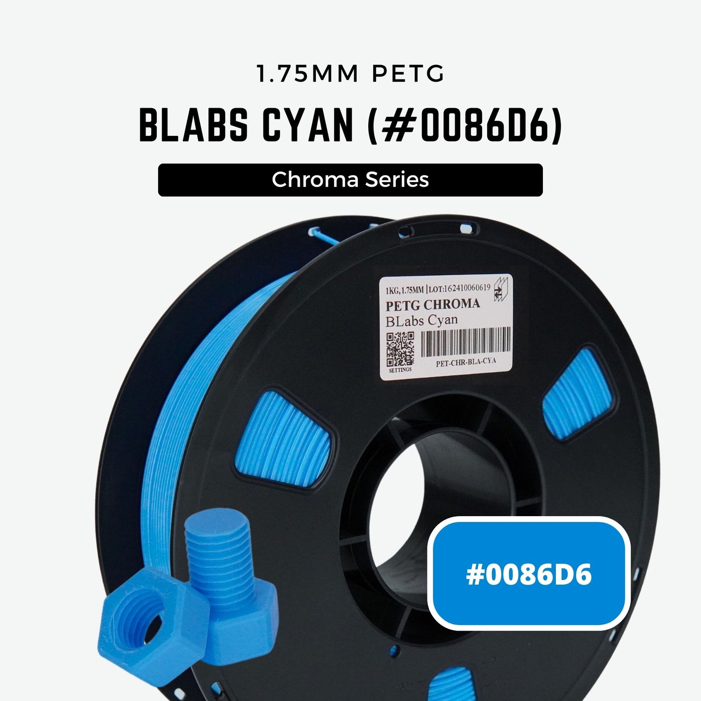 PETG 3D Printer Filament Basic Series (1.75mm 1KG)