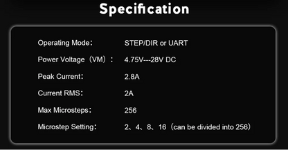 Stepper Motor Driver TMC2209 TMC2225