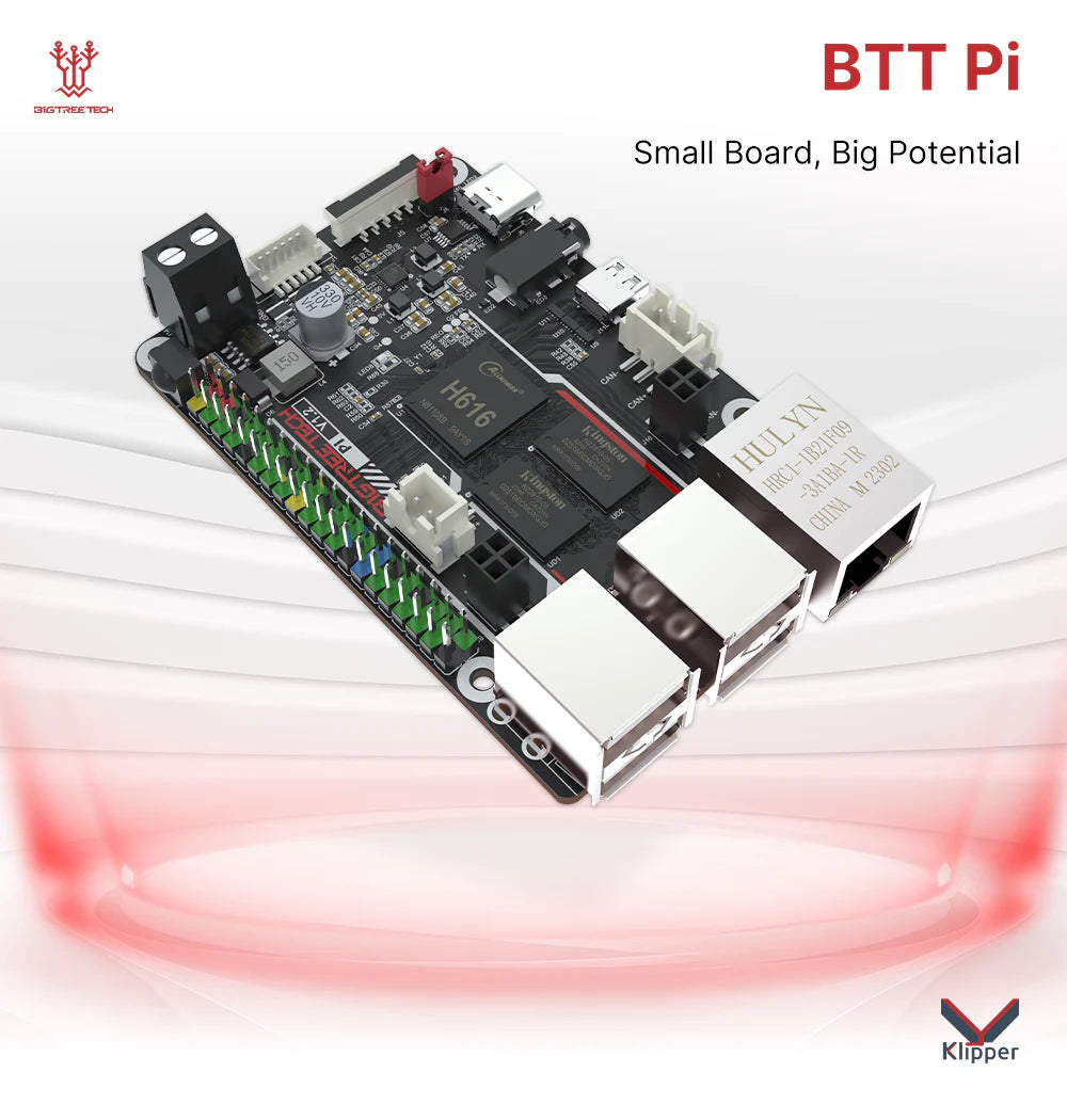 BIGTREETECH BTT Pi V1.2 | Raspberry Pi Project, 3D Printer DIY Upgrade, Klipper