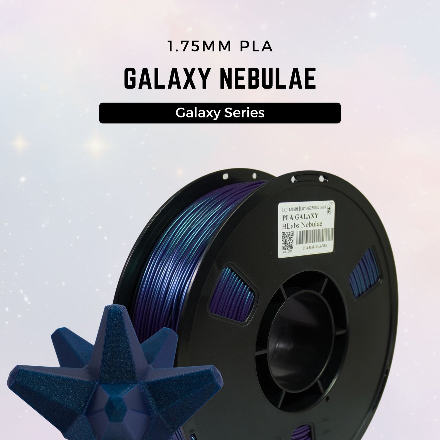 PLA Galaxy - Blabs Nebulae (1.75mm 1KG Filament)