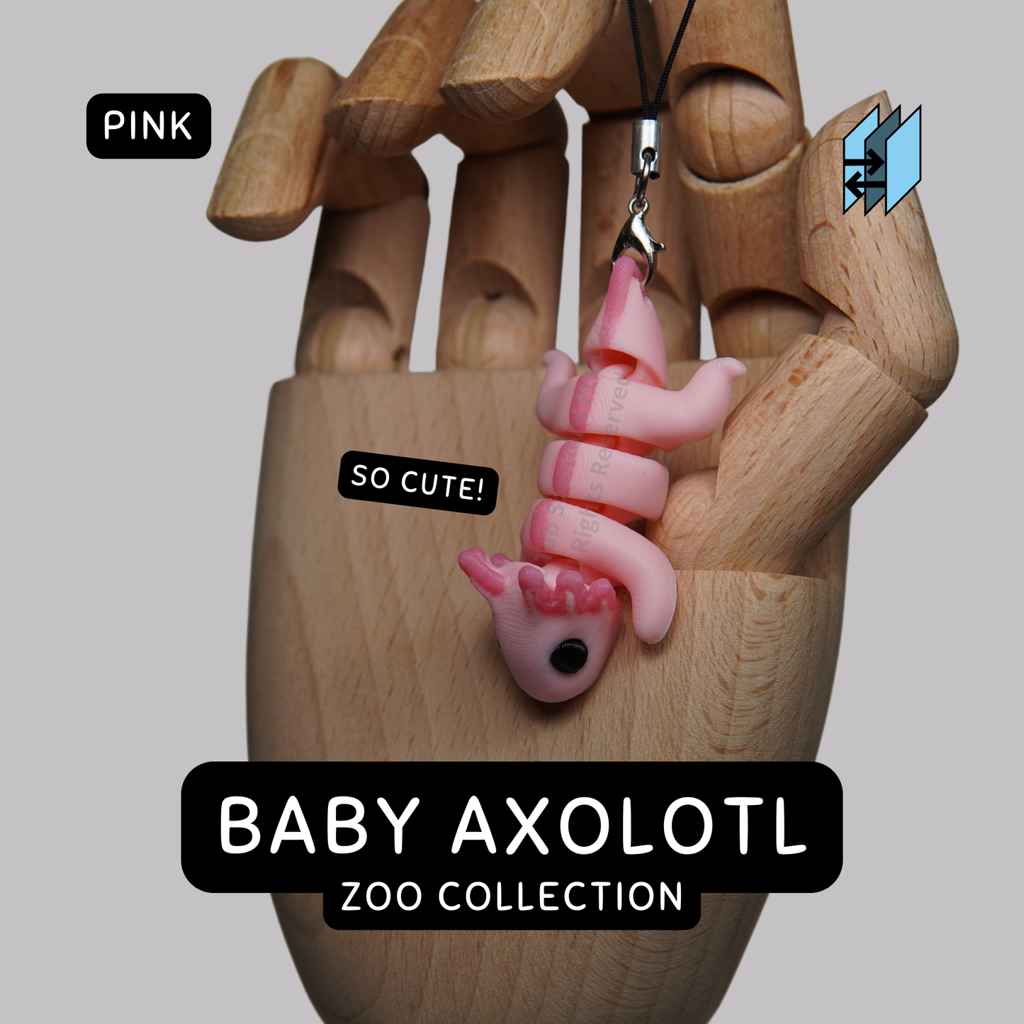 Zoo Collection Keychain