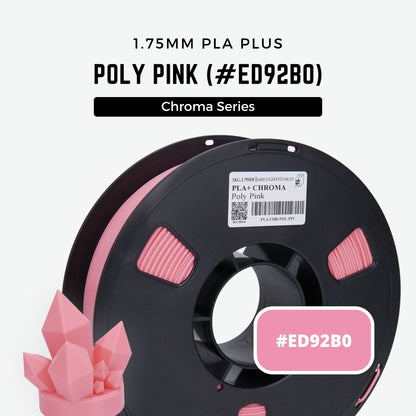 PLA PLUS/PRO Chroma - Poly Pink (1.75mm 1KG Filament)