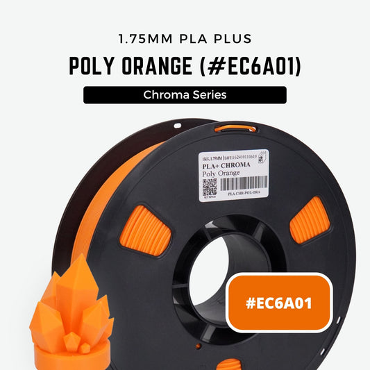 PLA PLUS/PRO Chroma - Poly Orange (1.75mm 1KG Filament)