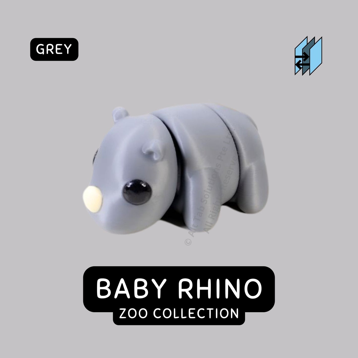 Zoo Collection Keychain