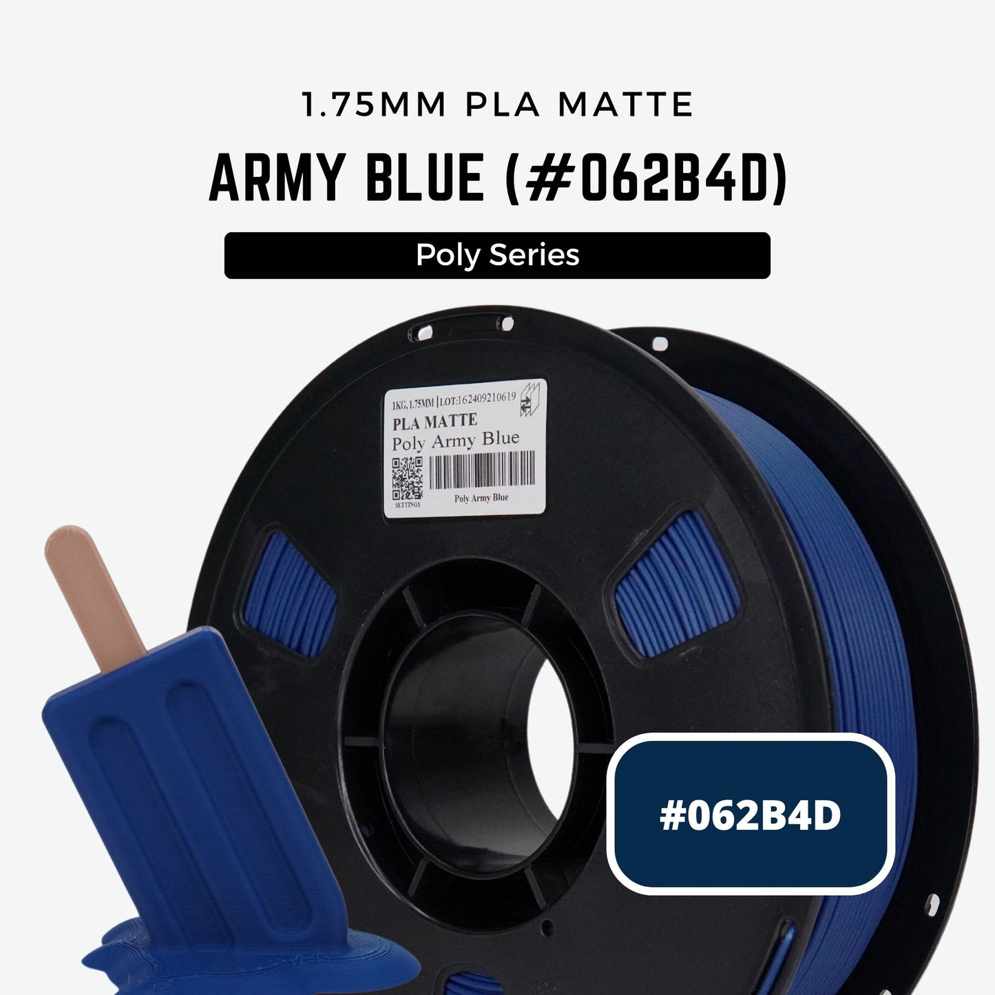 PLA Matte Series 1KG 1.75mm