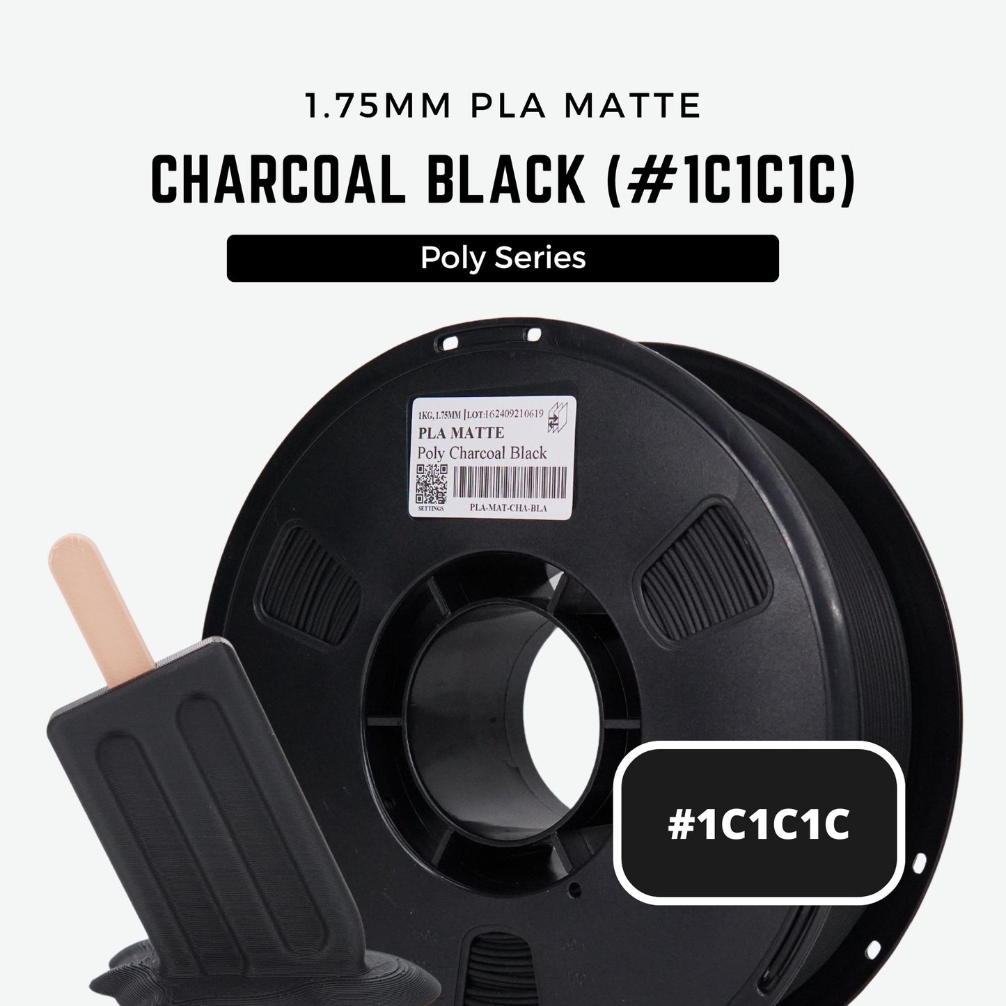 PLA Matte Series 1KG 1.75mm