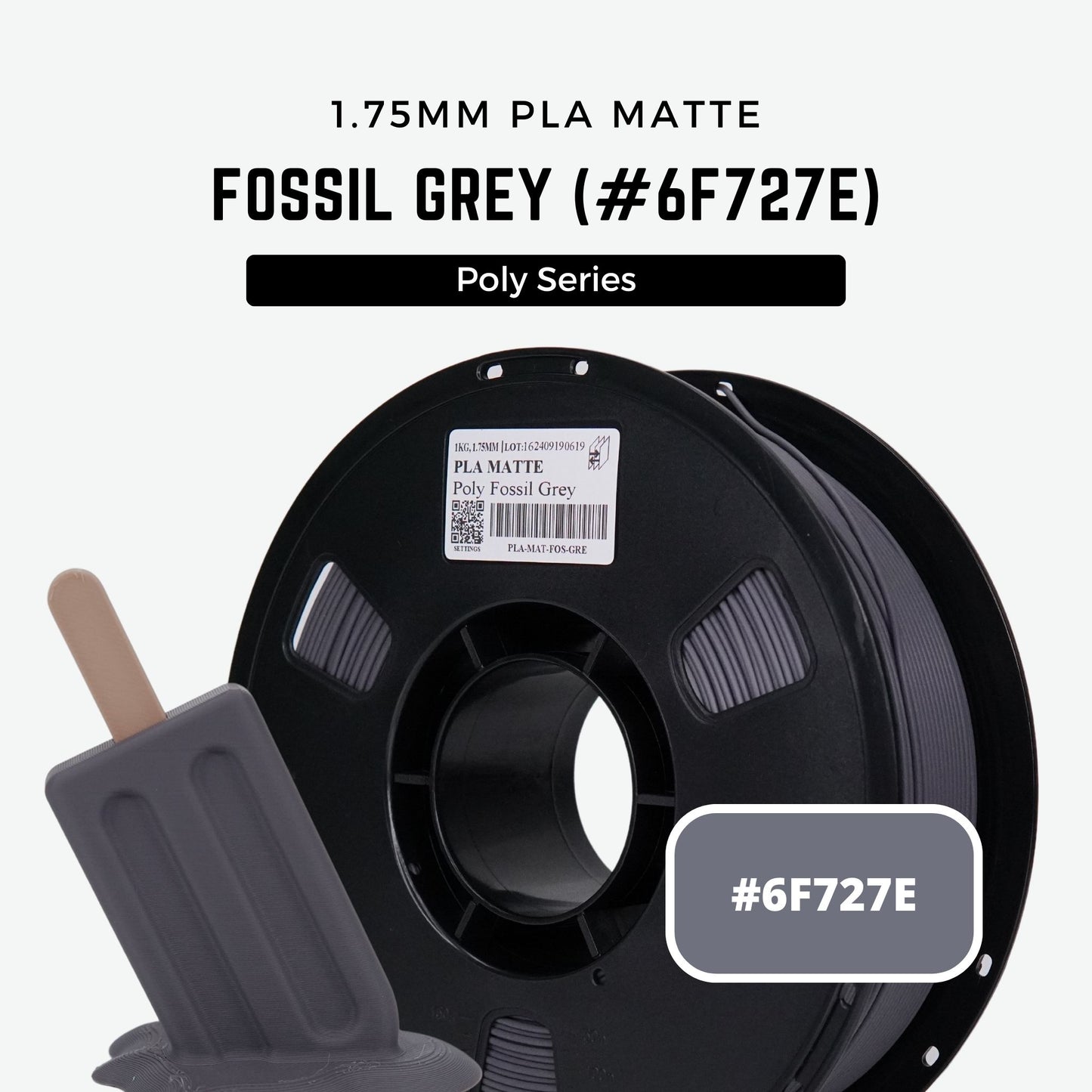 PLA Matte Series 1KG 1.75mm