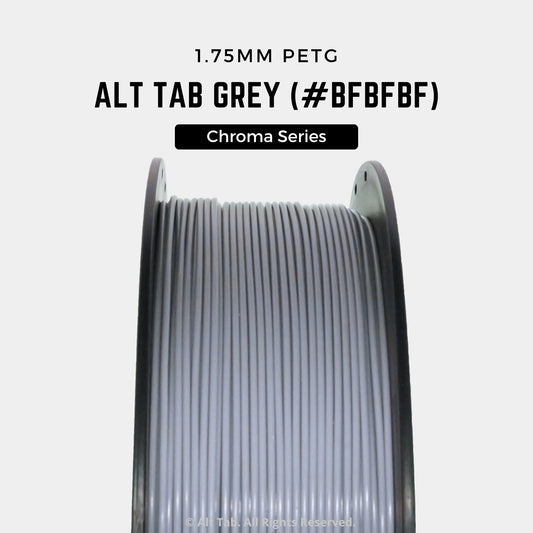 PETG Chroma - ALT TAB Grey (1.75mm 1KG Filament)