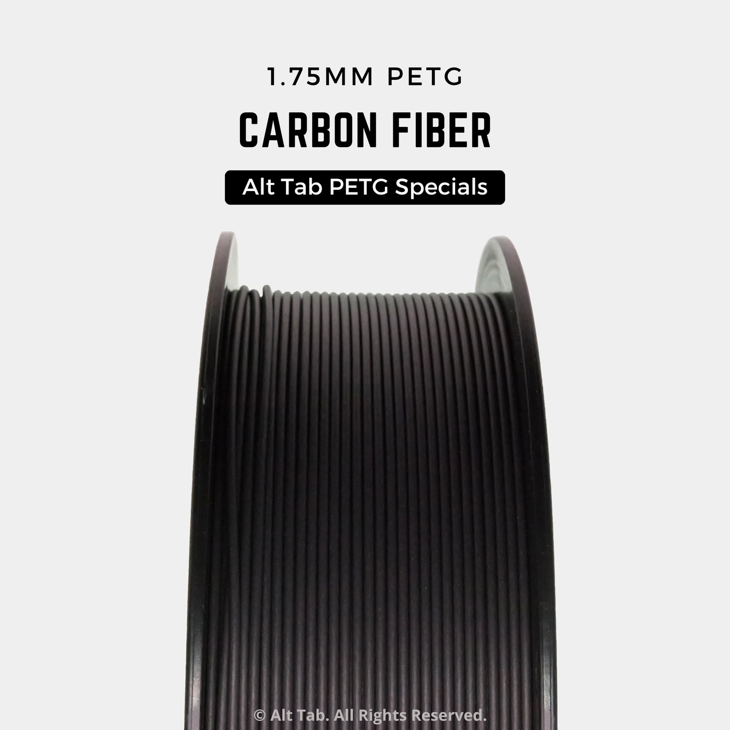 PETG Special – Carbon Fiber Infused (1.75mm 1KG Filament)