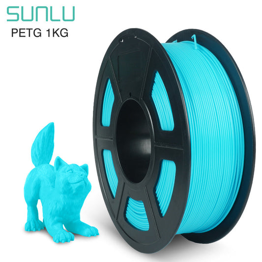 SUNLU PETG Sky Blue Filament | 1.75mm 1KG for Premium 3D Printer/Printing