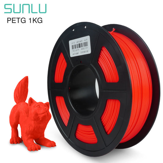 SUNLU PETG Cherry Red Filament | 1.75mm 1KG for 3D Premium Printer/Printing