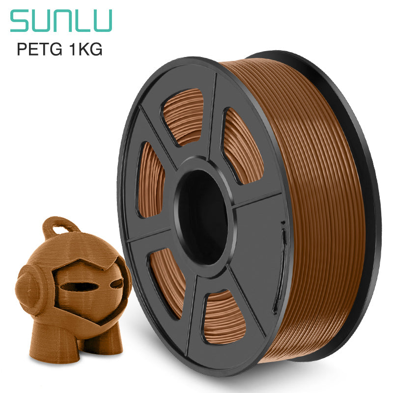 SUNLU PETG Coffee Filament | 1.75mm 1KG for 3D Premium Printer/Printing