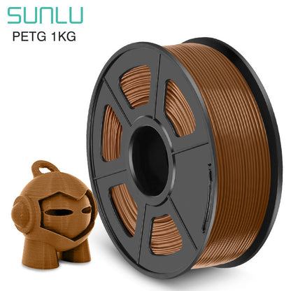 SUNLU PETG Coffee Filament | 1.75mm 1KG for 3D Premium Printer/Printing