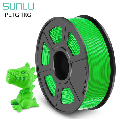 SUNLU PETG Green Filament | 1.75mm 1KG for 3D Premium Printer/Printing