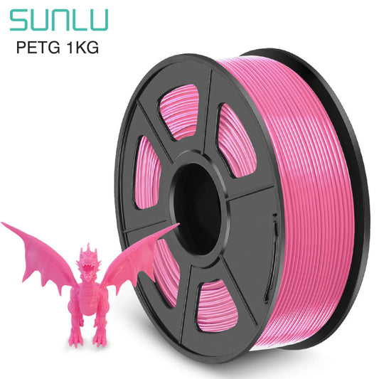 SUNLU PETG Pink Filament | 1.75mm 1KG for Premium 3D Printer/Printing