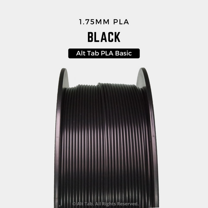 PLA Basic – Black (1.75mm 1KG Filament)