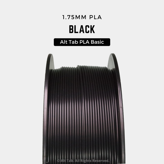 PLA Basic – Black (1.75mm 1KG Filament)