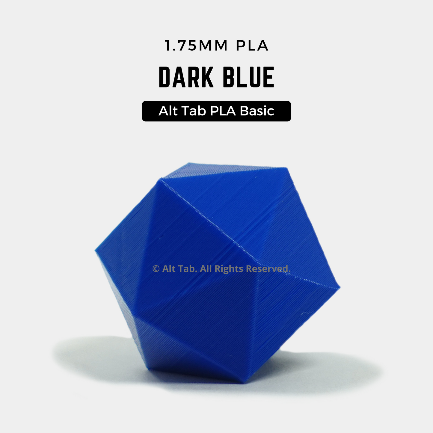 PLA Basic – Dark Blue (1.75mm 1KG Filament)