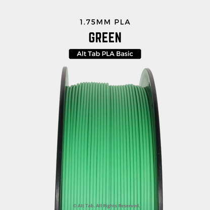 PLA Basic – Green (1.75mm 1KG Filament)