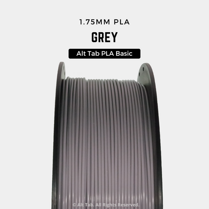 PLA Basic – Grey (1.75mm 1KG Filament)