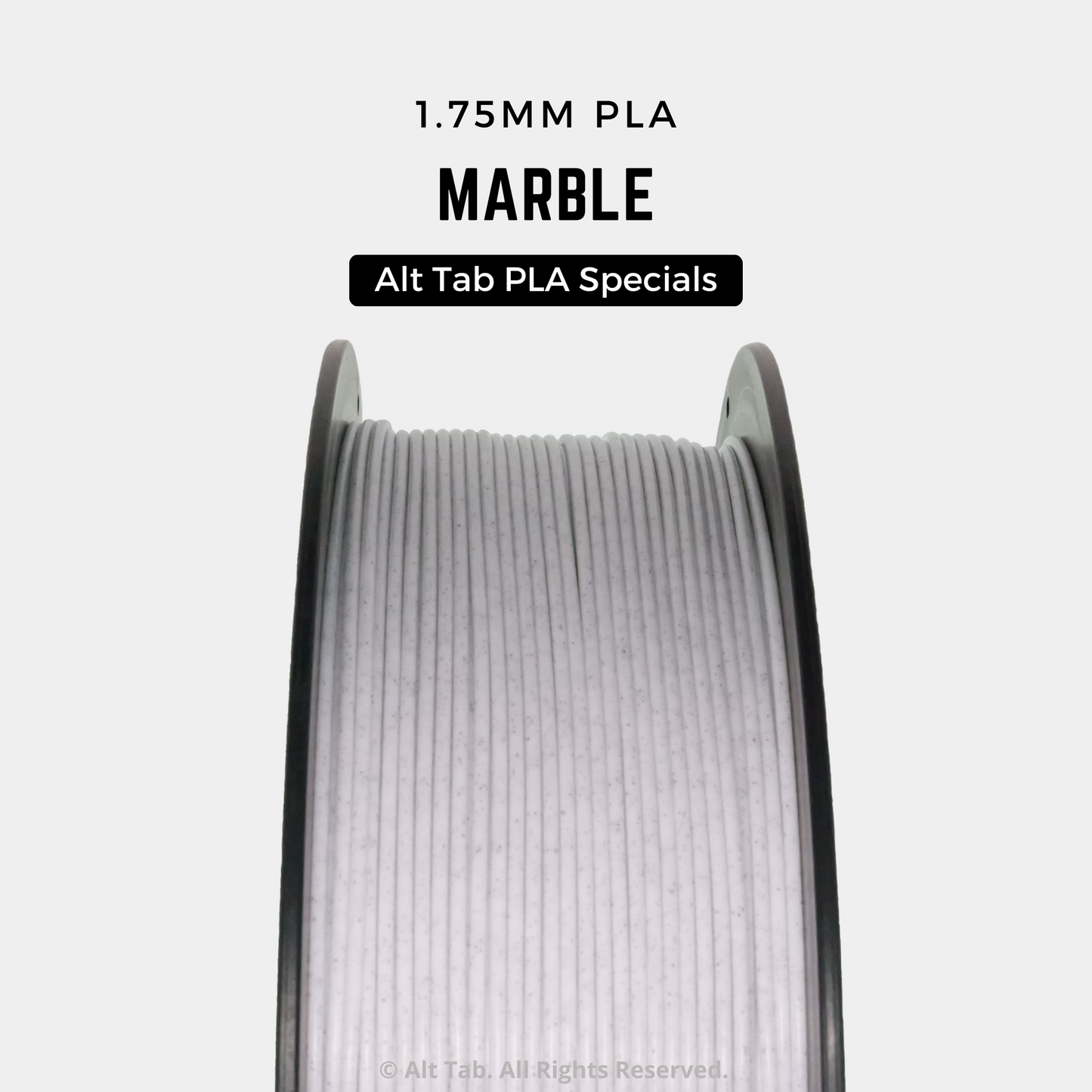 PLA Special – Marble Infused (1.75mm 1KG Filament)