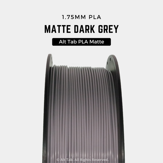 PLA Matte – Dark Grey (1.75mm 1KG Filament)