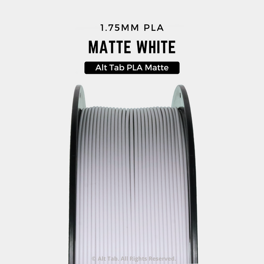 PLA Matte – White (1.75mm 1KG Filament)