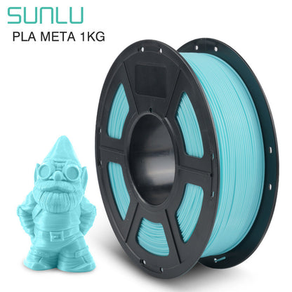 SUNLU PLA META Ice Blue Filament | High-Speed HS Printing | 1.75mm 1KG for 3D Printer/Printing