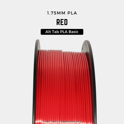 PLA Basic – Red (1.75mm 1KG Filament)