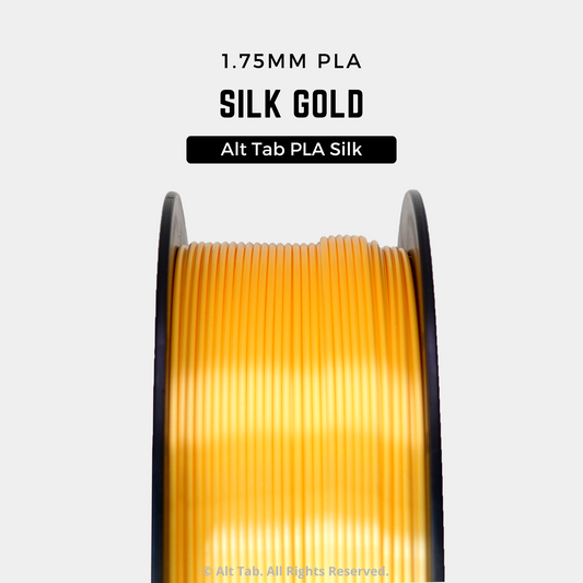 PLA Silk – Gold (1.75mm 1KG Filament)