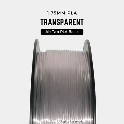 PLA Basic – Transparent (1.75mm 1KG Filament)