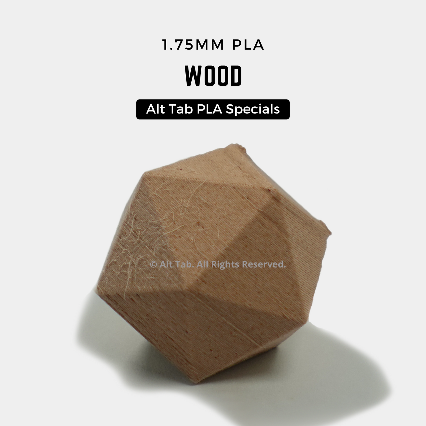 PLA Special – Wood Infused (1.75mm 1KG Filament)