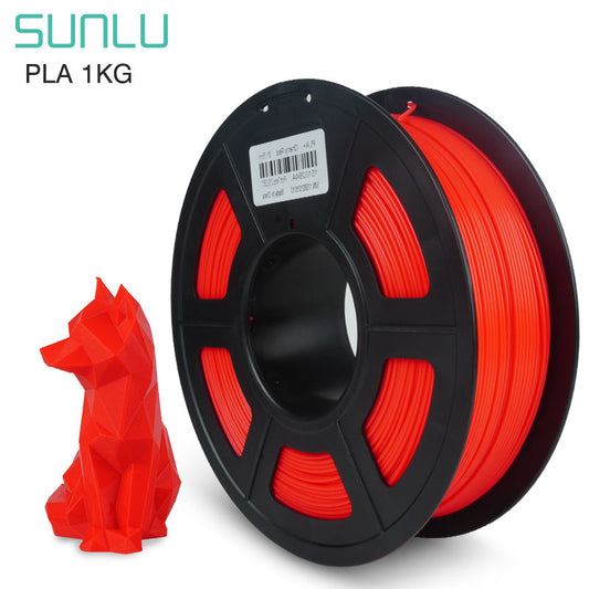 SUNLU PLA+ PLUS Cherry Red Filament | 1.75MM 1KG 3D Premium Printer/Printing