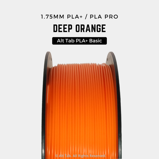 PLA PLUS/PRO Basic - Deep Orange (1.75mm 1KG Filament)