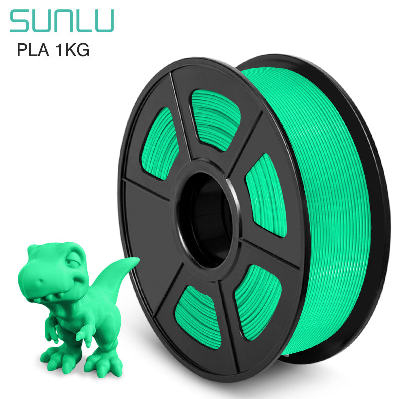 SUNLU PLA+ PLUS Green Filament | 1.75MM 1KG Premium 3D Printer/Printing