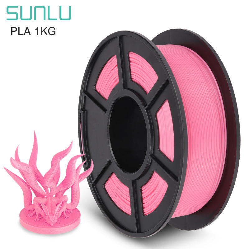 SUNLU PLA+ PLUS Pink Filament | 1.75MM 1KG Premium 3D Printer/Printing