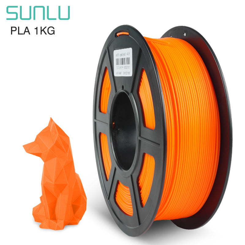 SUNLU PLA+ PLUS Orange Filament | 1.75MM 1KG Premium 3D Printer/Printing