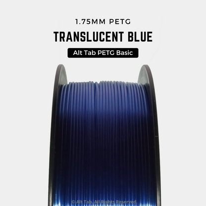 PETG Translucent – Blue (1.75mm 1KG Filament)